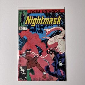 Nightmask‎ #12 Comic Marvel 1987